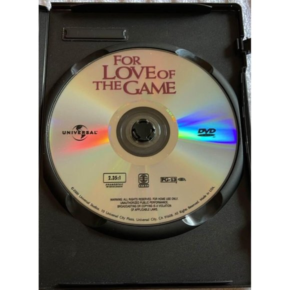 For Love of The Game (DVD, Widescreen) - Kevin Costner, Kelly Preston - Picture 3 of 4